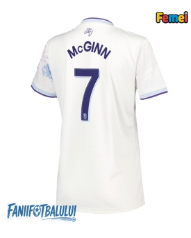 Aston Villa John McGinn #7 Tricou Fotbal Replică 2025-26 Femei Treilea